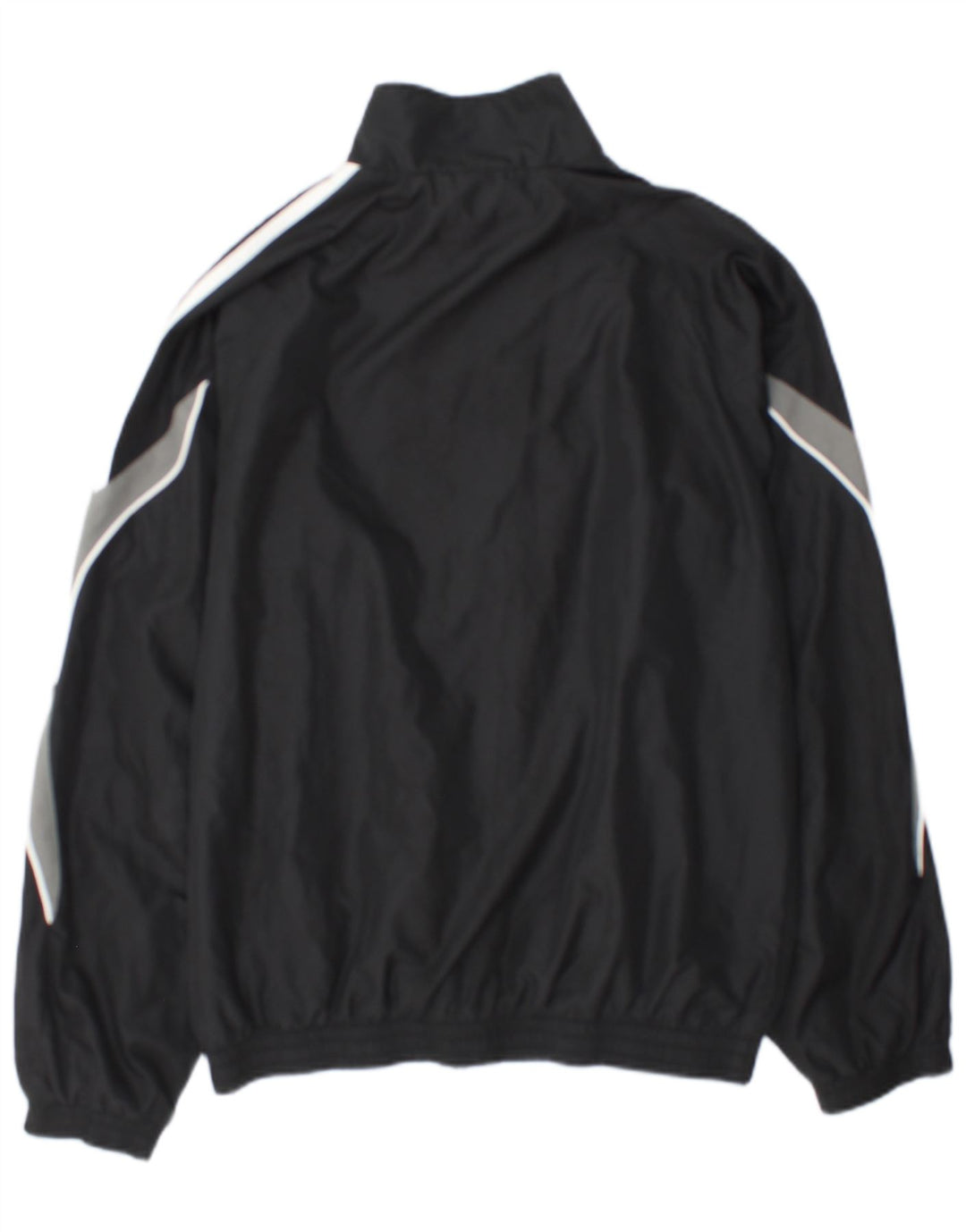 Adidas Træningsdragt til mænd Topjakke UK 36/38 Small Black Colourblock Polyester