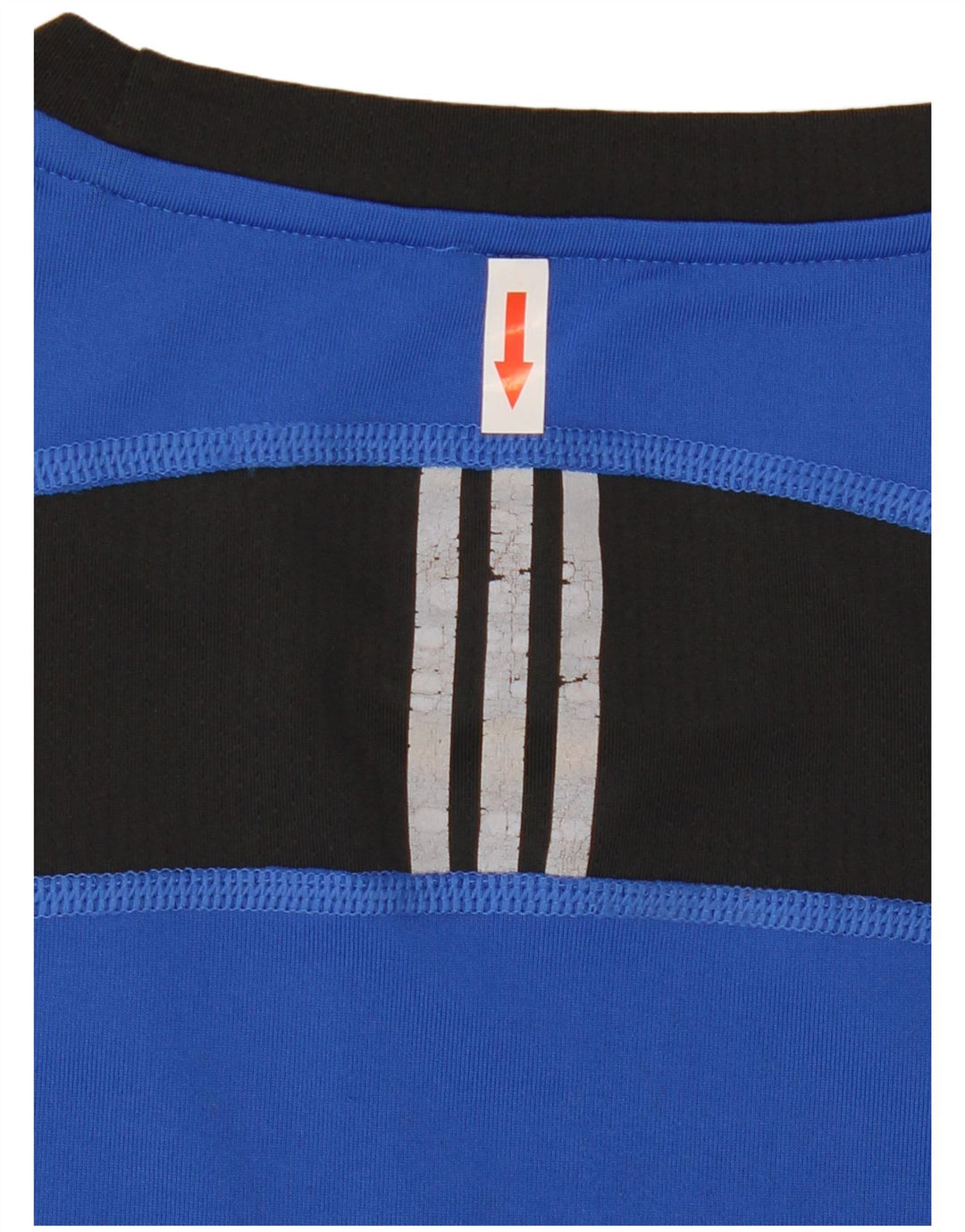 Adidas Herre Climacool Top Langærmet Lille Blå Colourblock Polyester