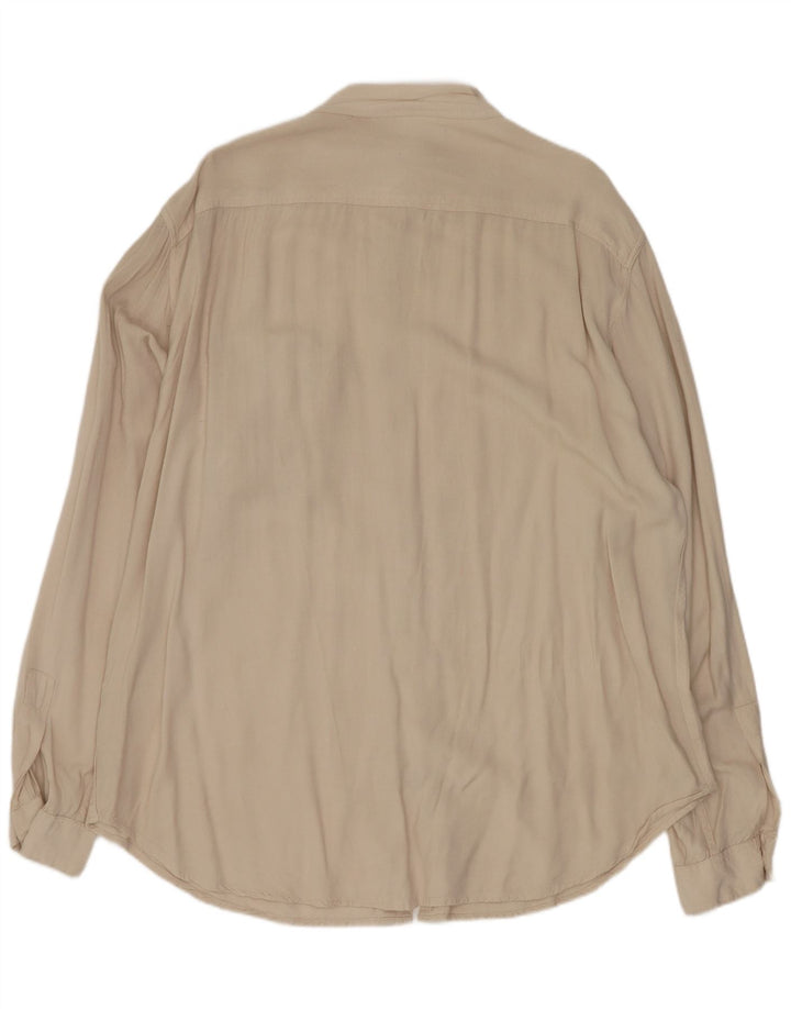 C&A Herreskjorte str. 43/44 XL Beige Viscose