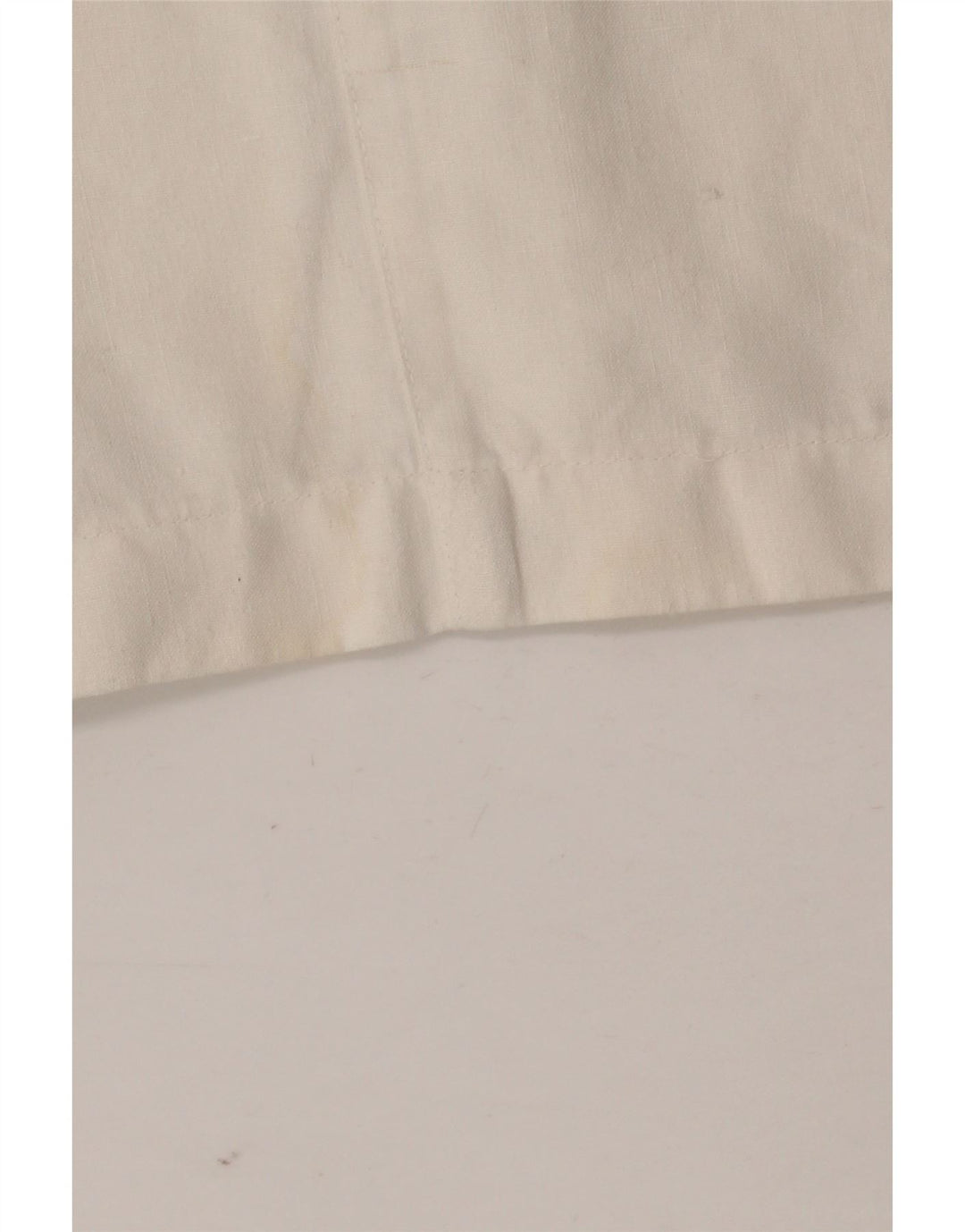 Byblos Dame Pencil Skirt IT 40 Small W28 White Linen