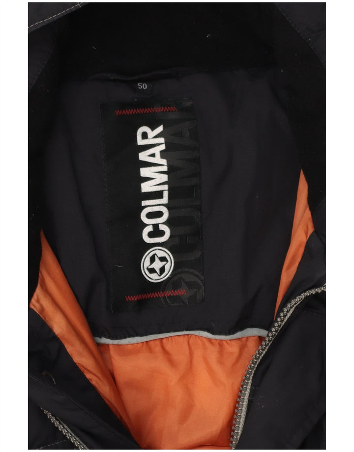COLMAR Mens Hooded Padded Jacket IT 50 Medium Black