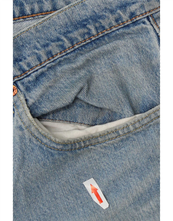 Levi's Men Distressed Slim Jeans W36 L34 Blå Bomuld