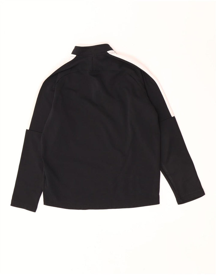 Nike Boys Pullover træningsdragt Top 10-11 år Medium Sort Colourblock