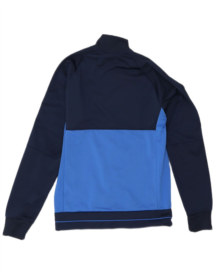 Adidas Træningsdragt til mænd, topjakke, lille marineblå colourblock polyester