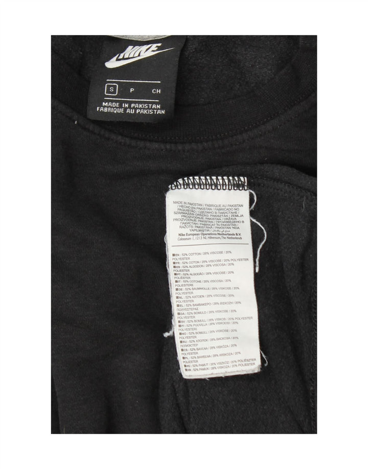 Nike Sweatshirt til mænd, lille sort bomuld