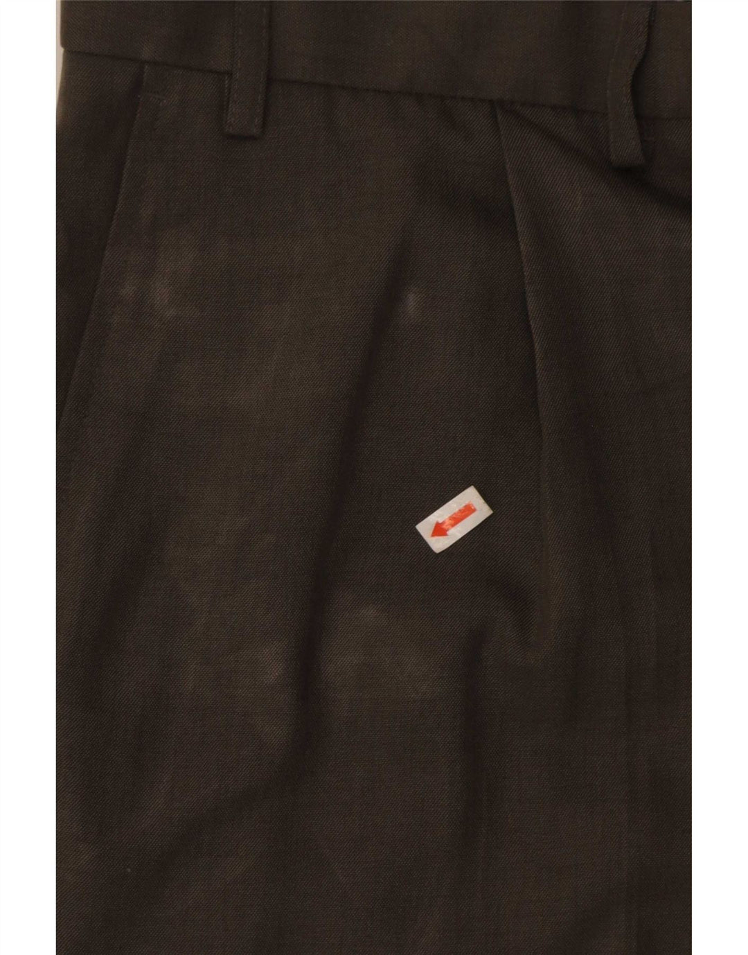 Marks & Spencer Herre Pegged Suit Bukser W40 L31 Khaki Polyester