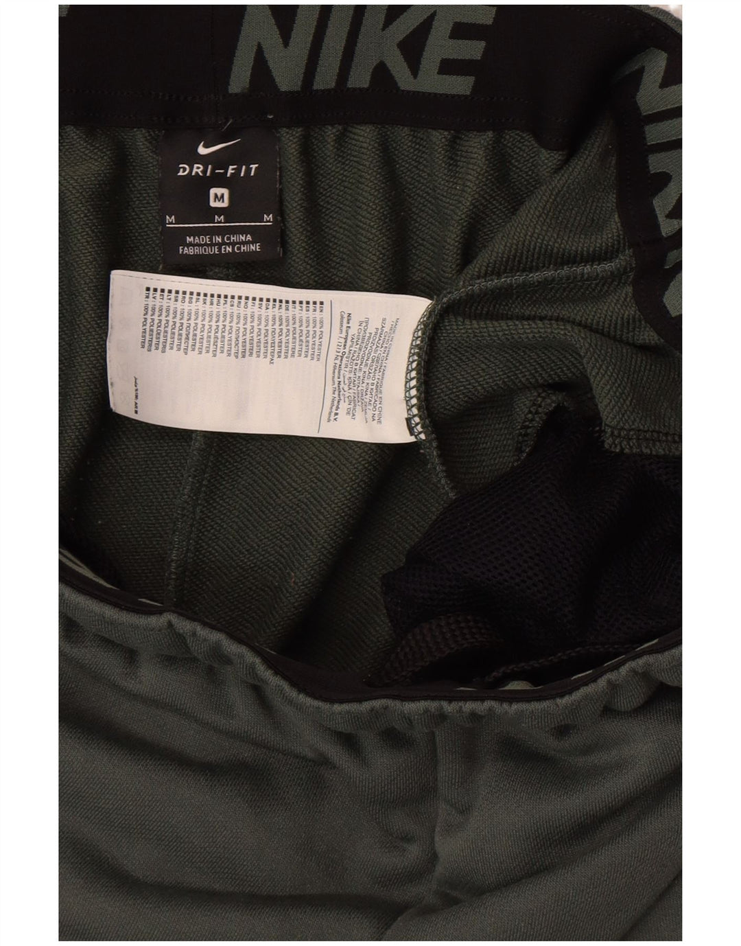NIKE Herre Dri Fit træningsdragt Bukser Joggers Medium Green Polyester