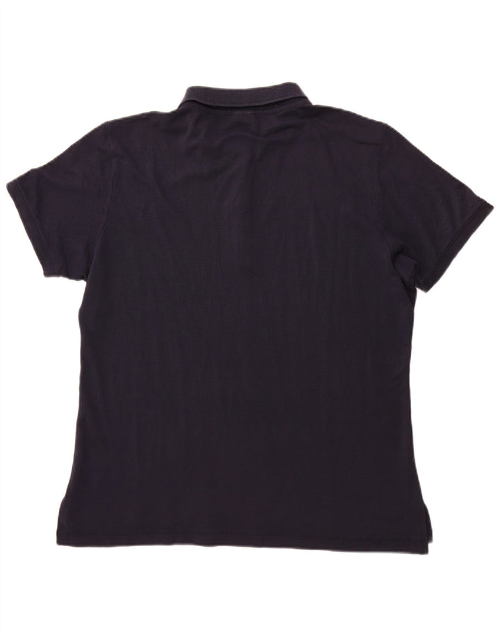 CHAMPION Dame Polo Shirt UK 22 2XL Navy Blue