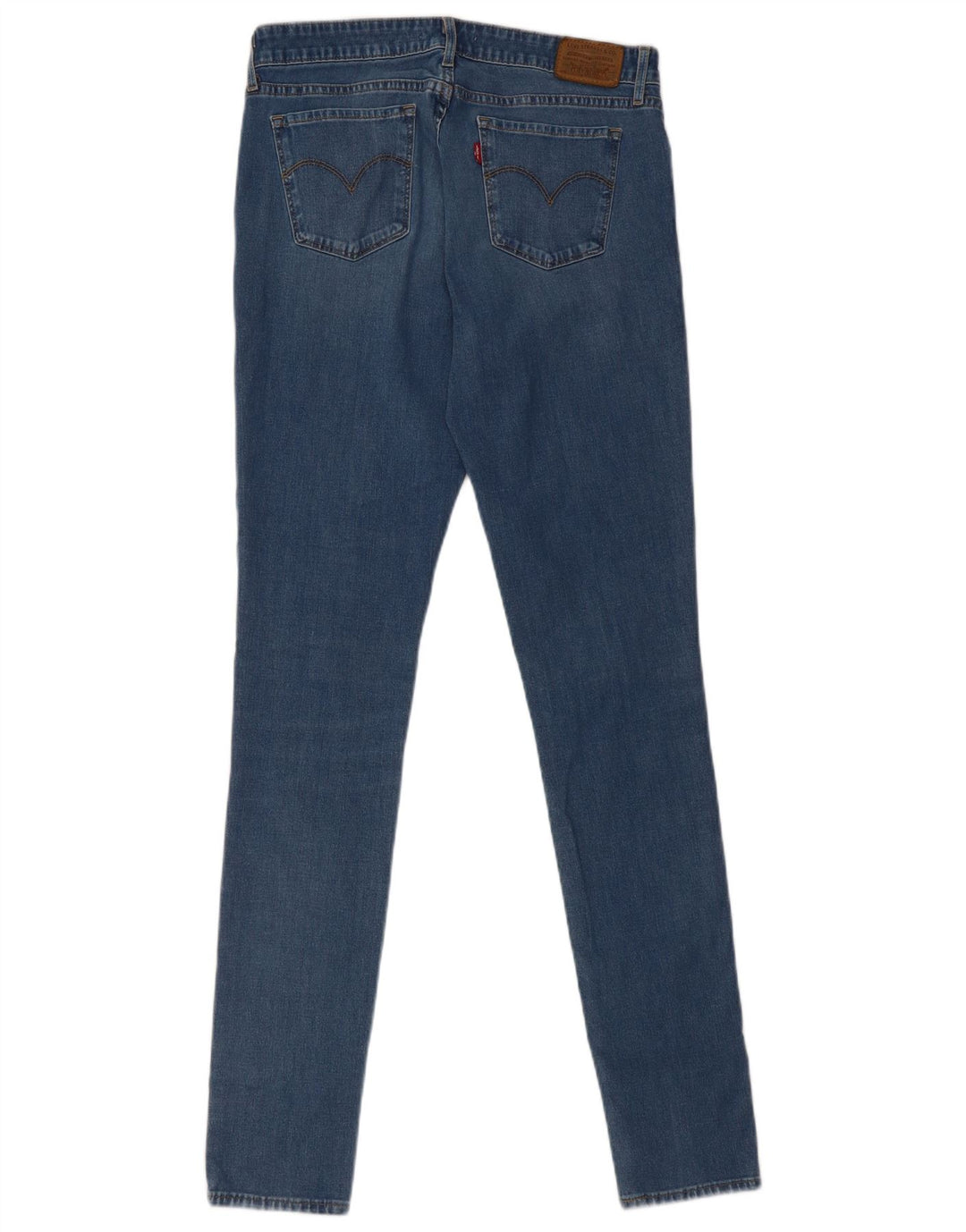 Levi's Dame 711 Skinny Jeans W30 L34 Blå Bomuld