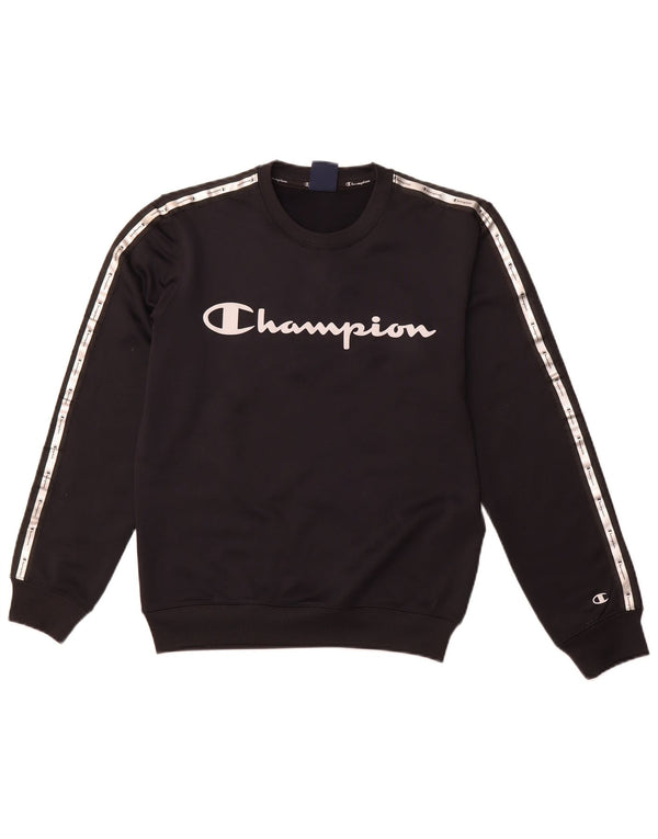 CHAMPION Grafisk sweatshirt til mænd XS Marineblå polyester
