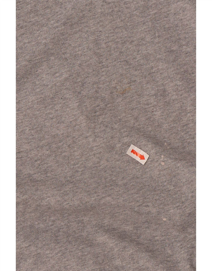 CHAMPION Herre Top Langærmet XL Grå Bomuld