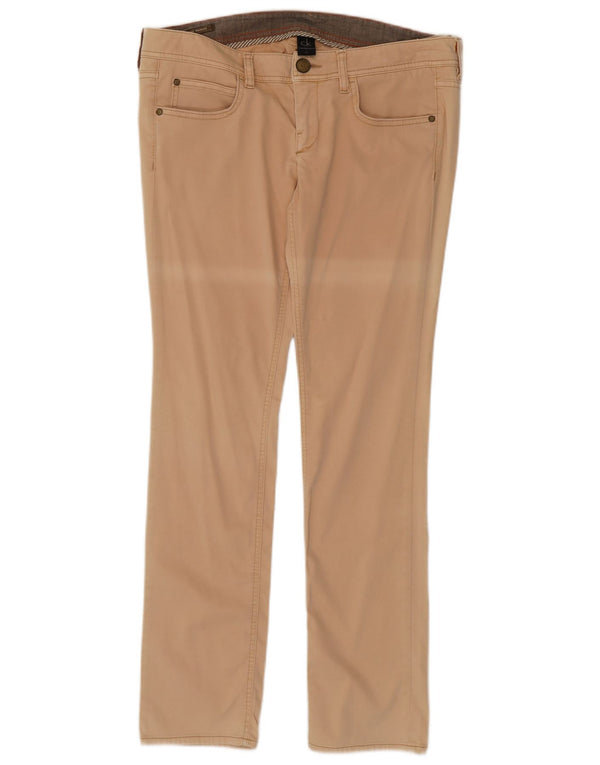 Calvin Klein Herre Slim Casual Bukser W32 L32 Beige Bomuld