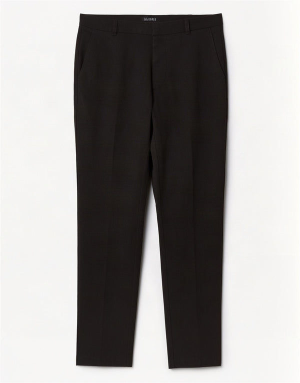 Topshop Dame Slim Casual Bukser UK 8 Small W26 L29 Sort Polyester