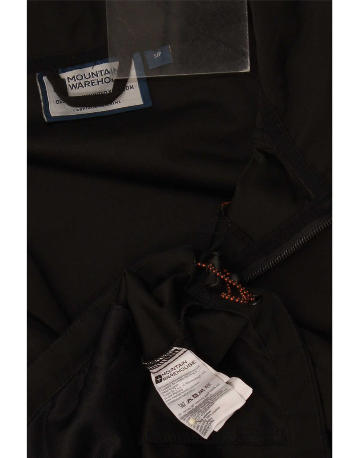 Mountain Warehouse Regnjakke til mænd UK 36 Small Black Polyester
