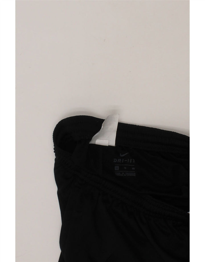 NIKE Boys Dri Fit Sport Shorts 13-14 Years XL Black Polyester Vintage Nike and Second-Hand Nike from Messina Hembry 