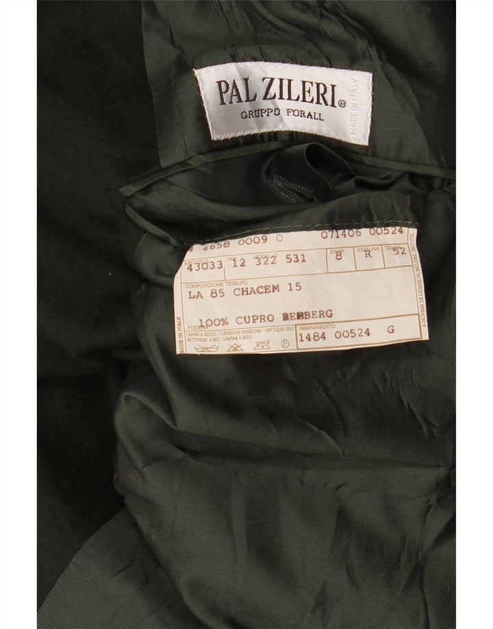 Pal Zileri Herre 3-knaps blazerjakke IT 52 XL Grøn