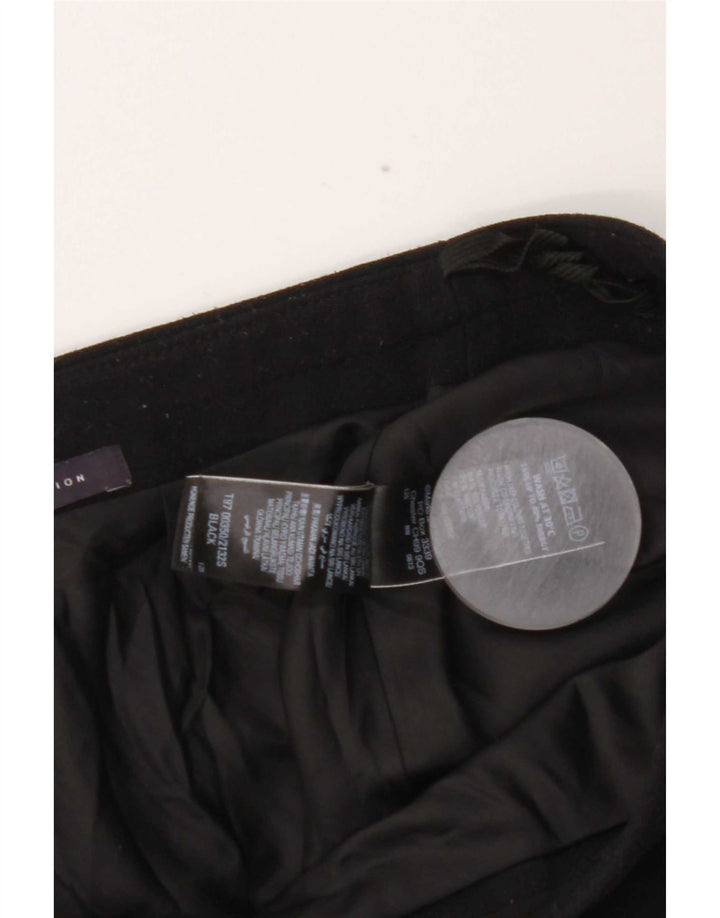 Marks & Spencer Pencil Nederdel til kvinder UK 10 Small W28 Black Polyester