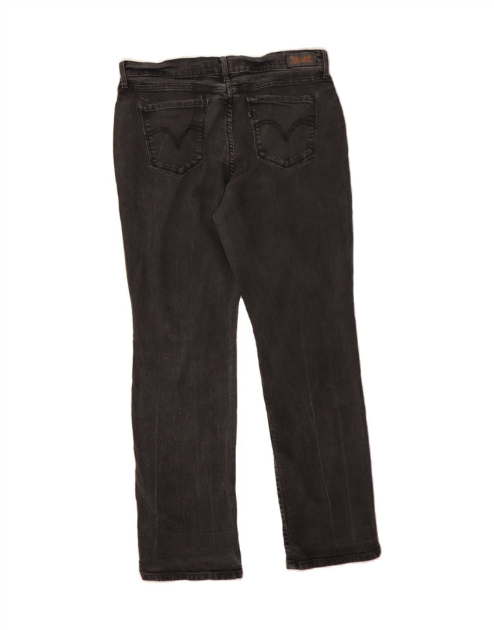 LEVI'S Womens 505 Straight Jeans US 12 Large W32 L28 Grey Cotton Vintage Levi's and Second-Hand Levi's from Messina Hembry 