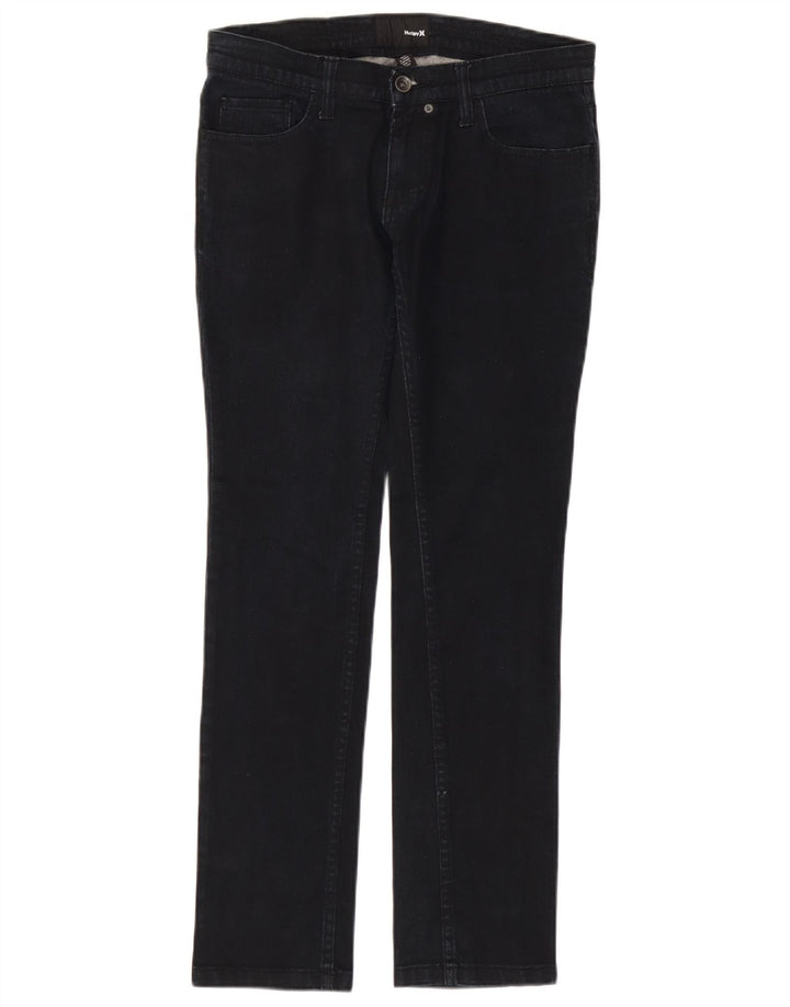 Hurley Dame Slim Jeans W30 L29 Marineblå Bomuld