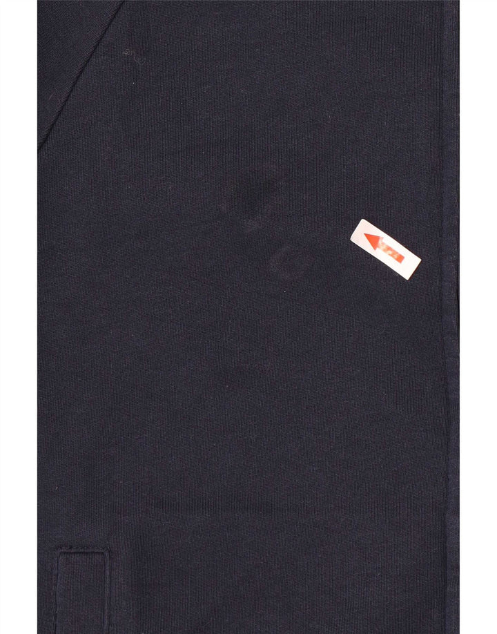 Champion Womens træningsdragt Topjakke UK 10 Small Navy Blue Cotton