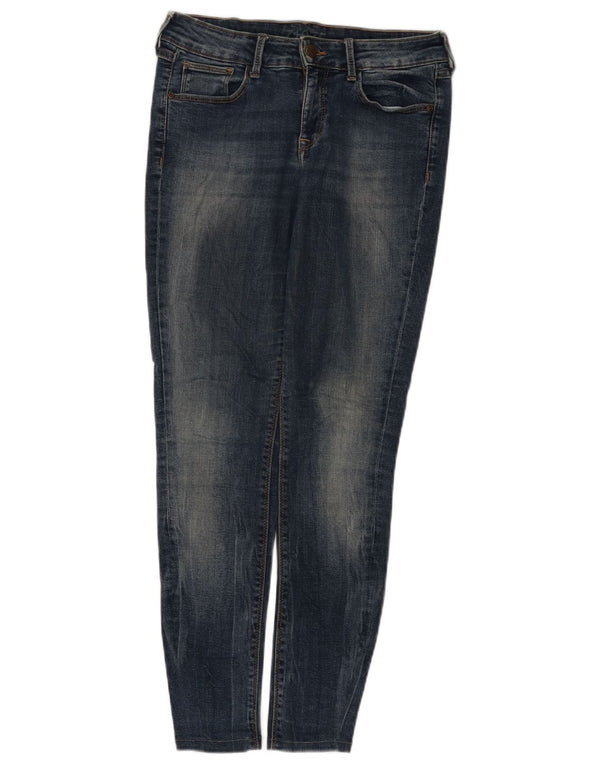 Zara Dame Skinny Jeans EU 38 Small W28 L28 Blå