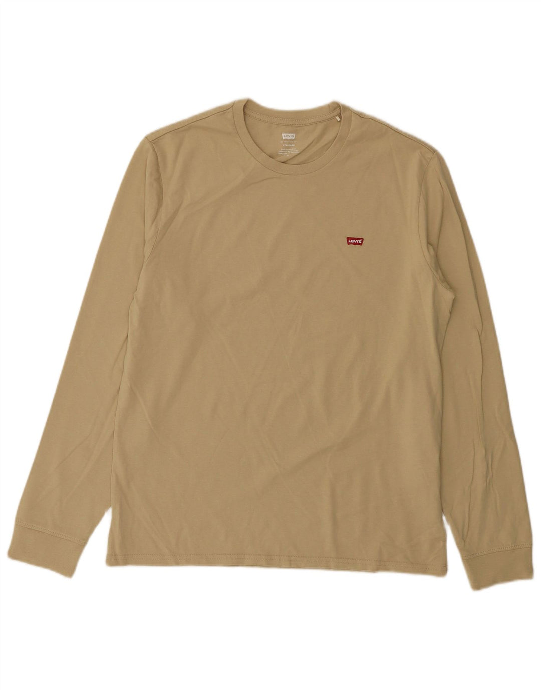 LEVI'S Herre Standard Top Langærmet Medium Beige Bomuld