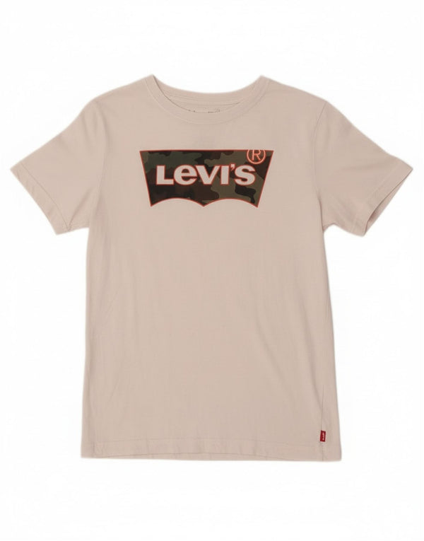 Levi's Boys Grafisk T-Shirt Top 11-12 år Hvid