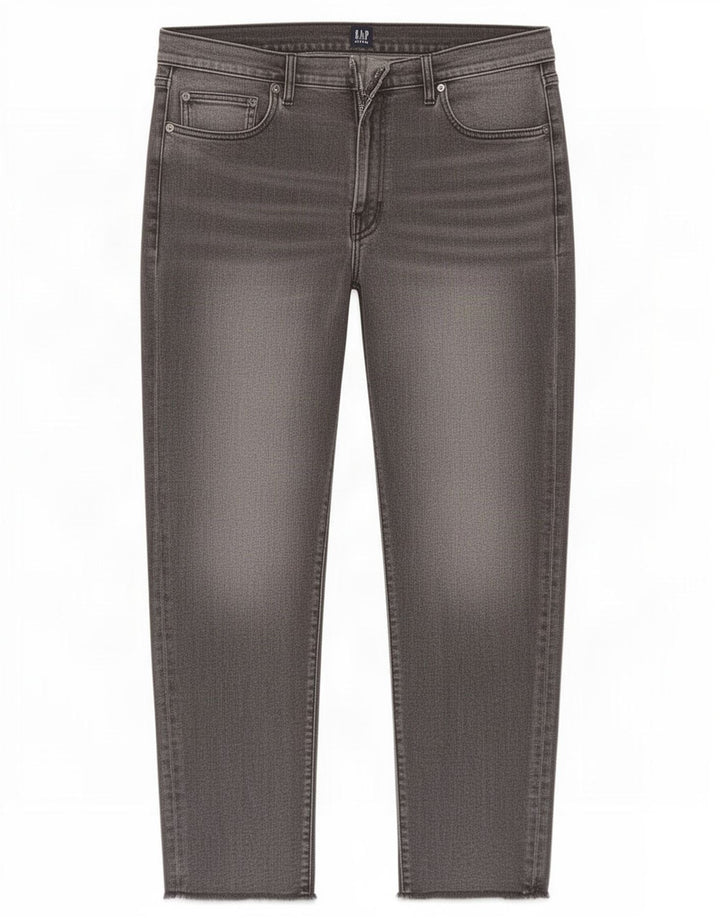 Gap herre cropped jeans W30 L26 grå bomuld