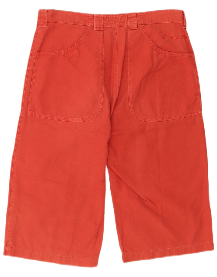 THINK PINK Mens Bermuda Denim Shorts IT 50 Large W34  Pink Cotton