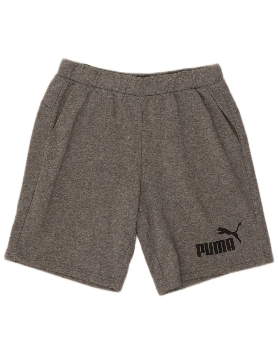 Puma Herre grafiske sportsshorts Medium Grey Flecked Bomuld