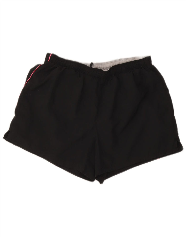 Nike Dame Dri Fit sportsshorts UK 12/14 Medium Black Polyester