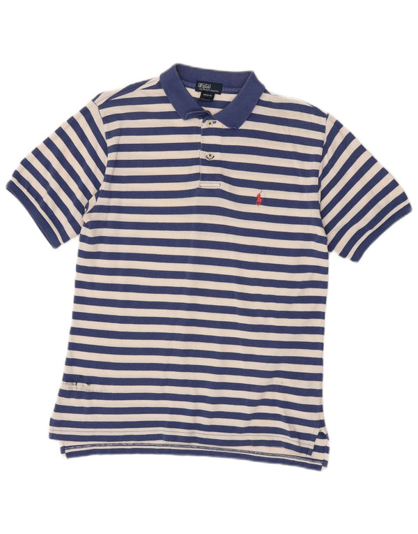 Polo Ralph Lauren drenge polo skjorte 12-13 år medium marineblå stribet