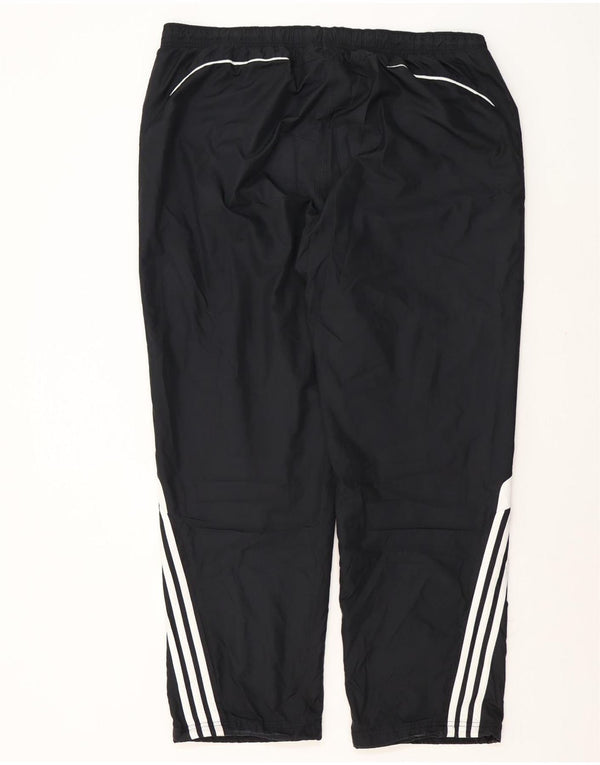 Adidas Træningsdragtsbukser til mænd 2XL Sort Colourblock Polyester