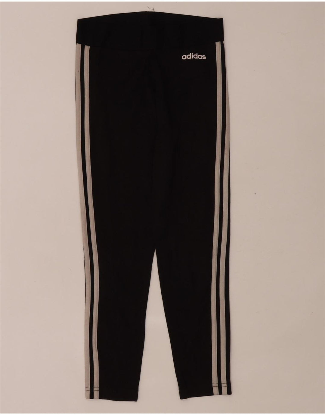 Adidas Dame Leggings UK 8 Small Black Bomuld