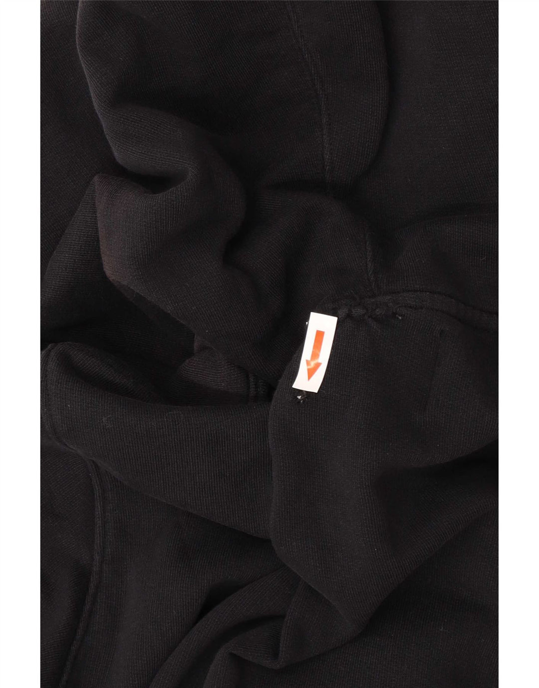 Calvin Klein Jeans Grafisk hættetrøje til mænd, lille sort