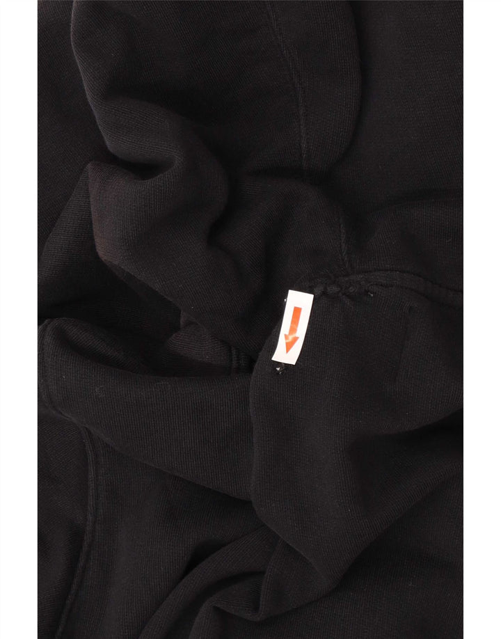 Calvin Klein Jeans Grafisk hættetrøje til mænd, lille sort