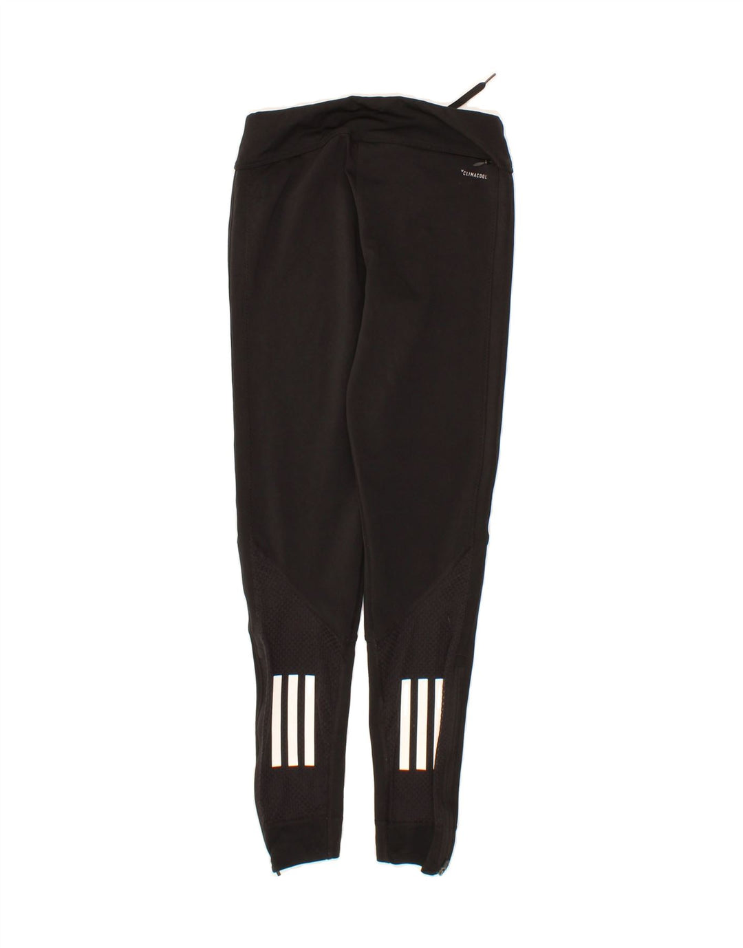 ADIDAS Womens Climacool Leggings UK 4/6 XS Black Polyester Vintage Adidas and Second-Hand Adidas from Messina Hembry 