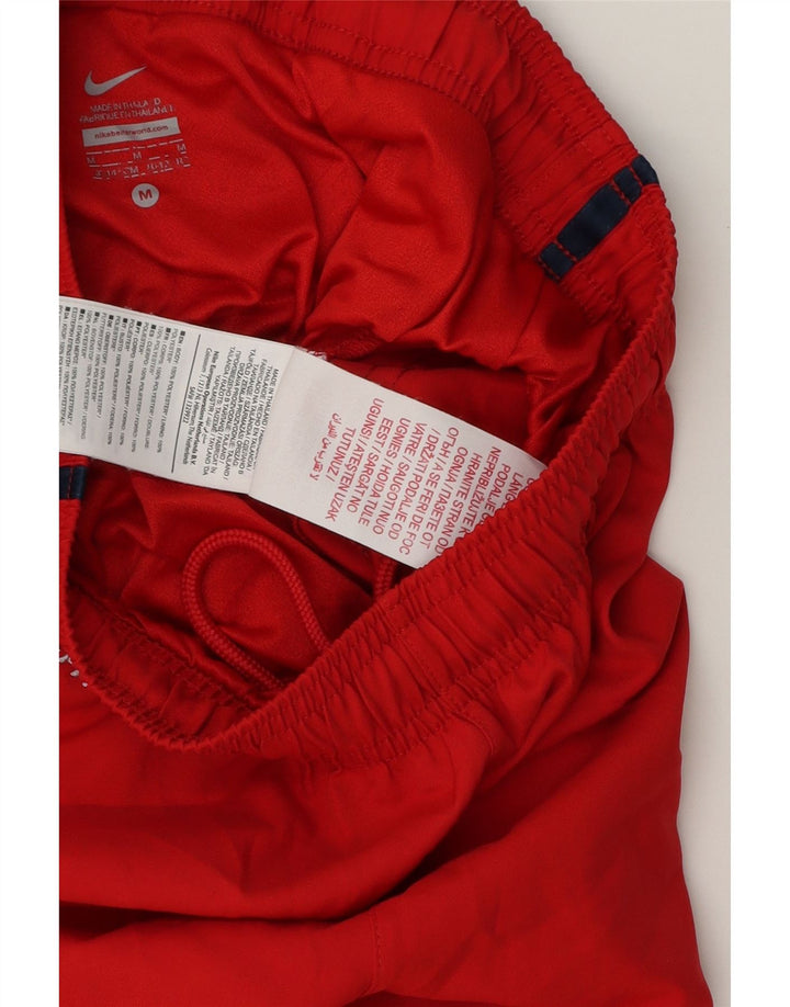 NIKE drenge Barcelona sportsshorts 10-11 år Medium rødstribet polyester