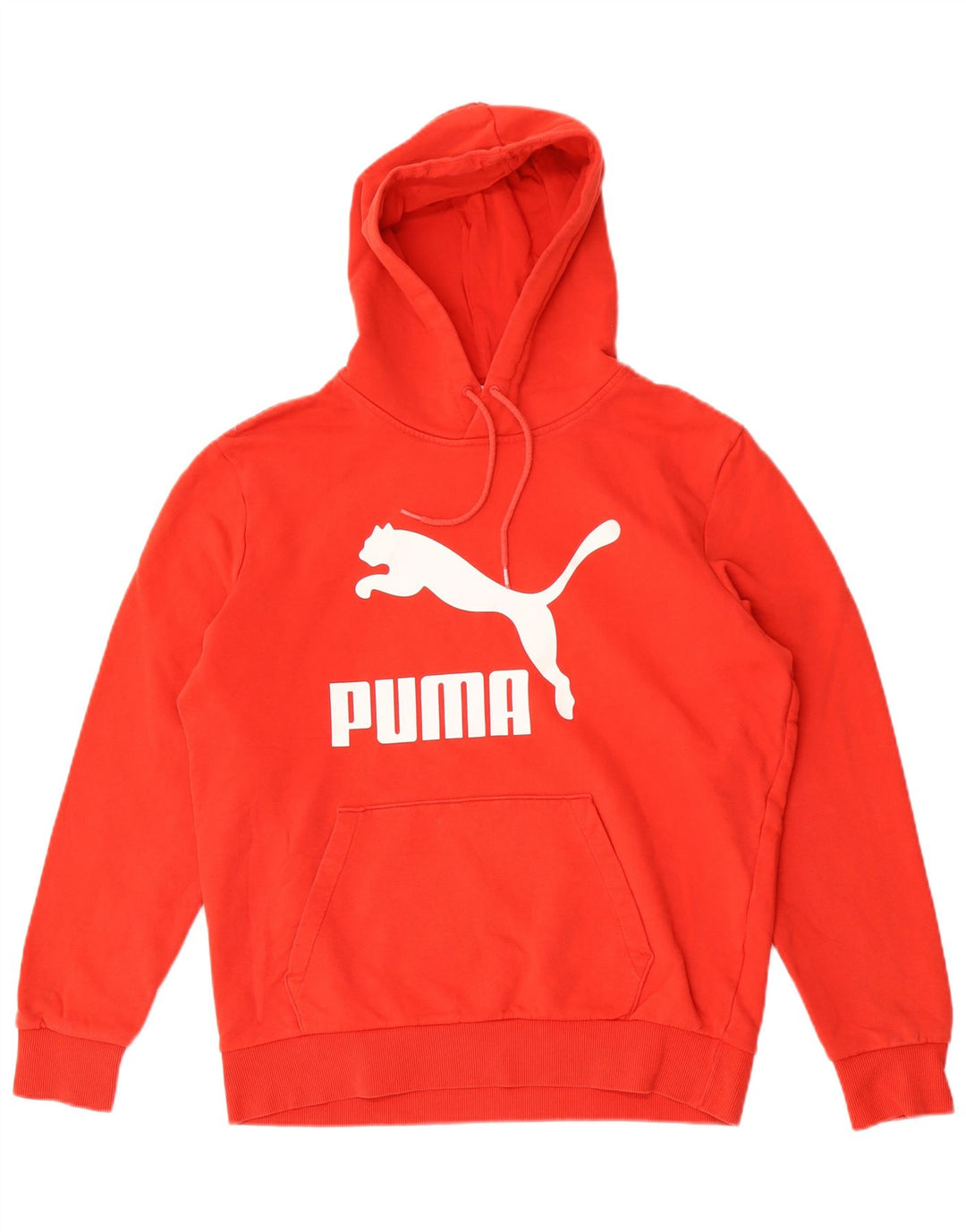 Puma Herre grafisk hættetrøje Jumper Medium Rød Bomuld