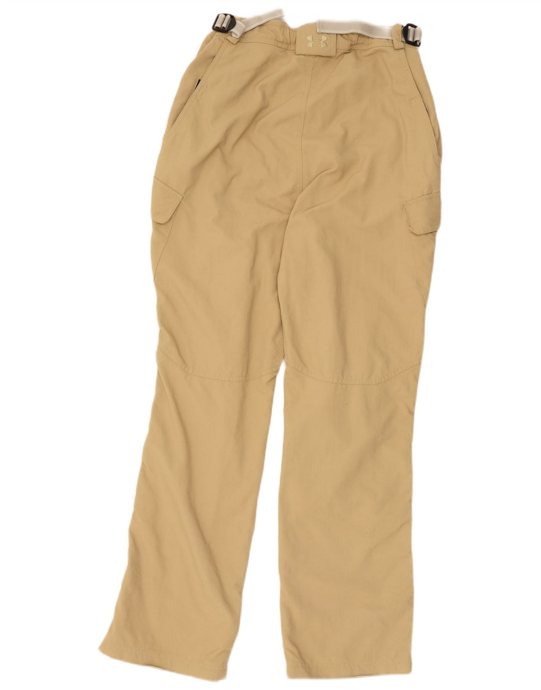 Under Armour Dame Straight Cargo Bukser W24 L30 Beige Nylon