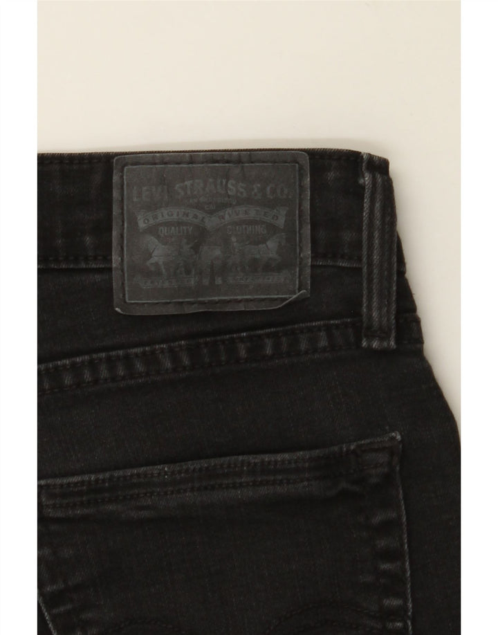LEVI'S Womens 725 High Rise Bootcut Jeans W28 L30 Black Cotton Vintage Levi's and Second-Hand Levi's from Messina Hembry 