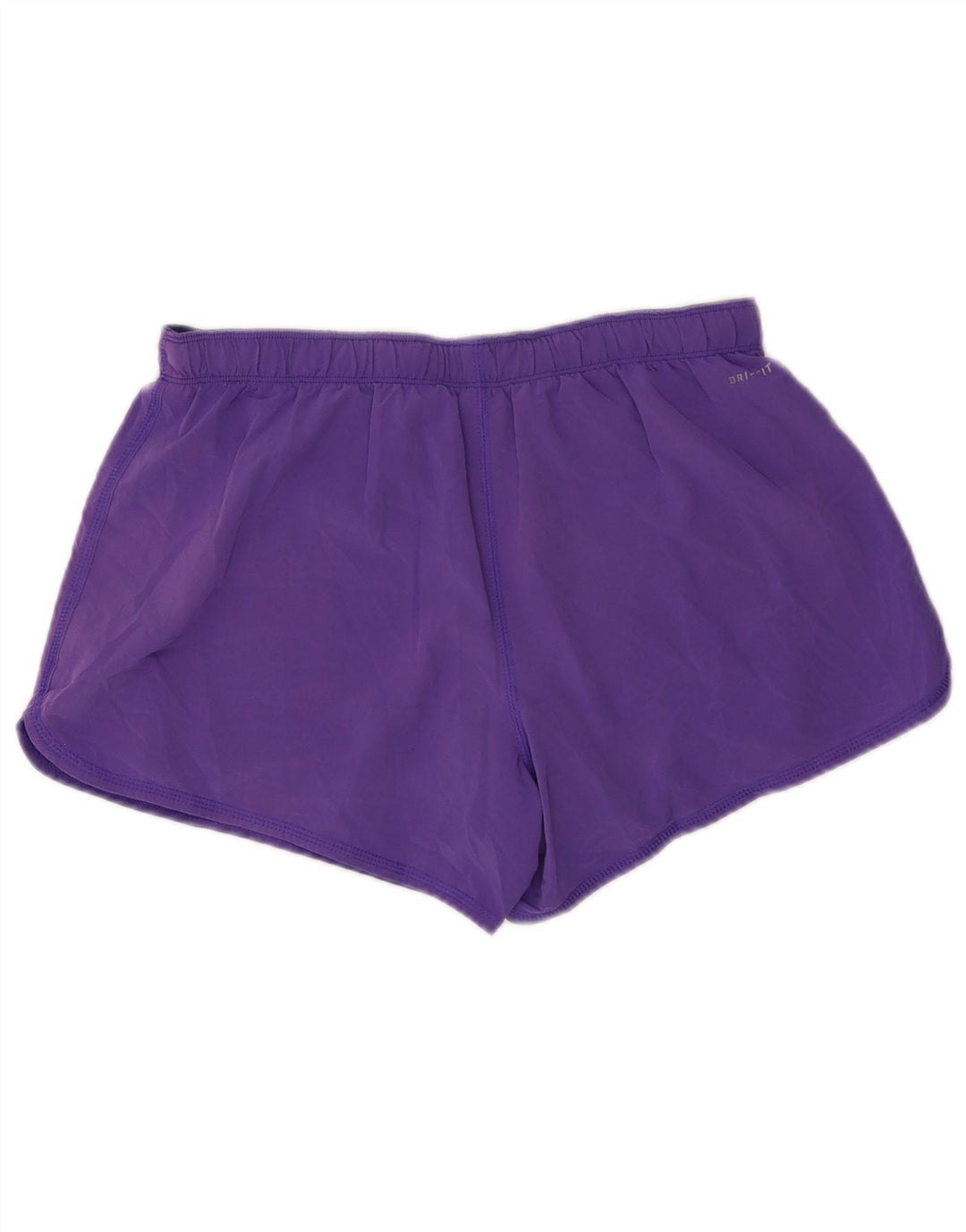 Nike Dame Dri Fit Sportshorts UK 14 Medium Lilla Polyester