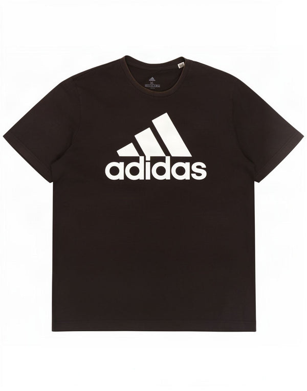 Adidas Herre grafisk T-shirt top XL sort bomuld