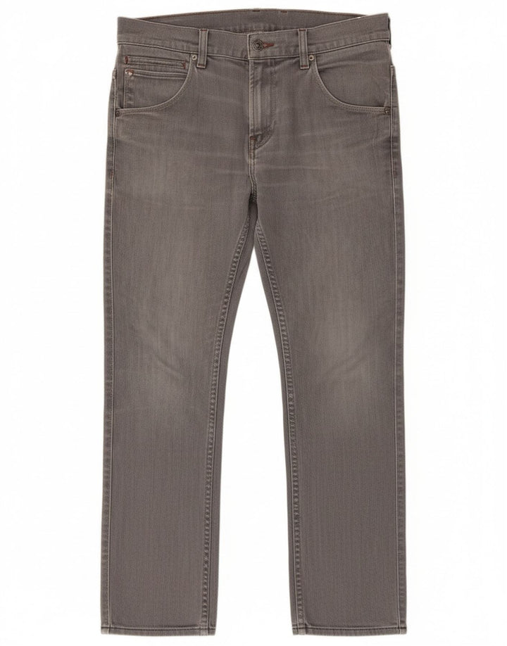 Levi's Dame 511 Skinny Jeans W33 L30 Grå Bomuld