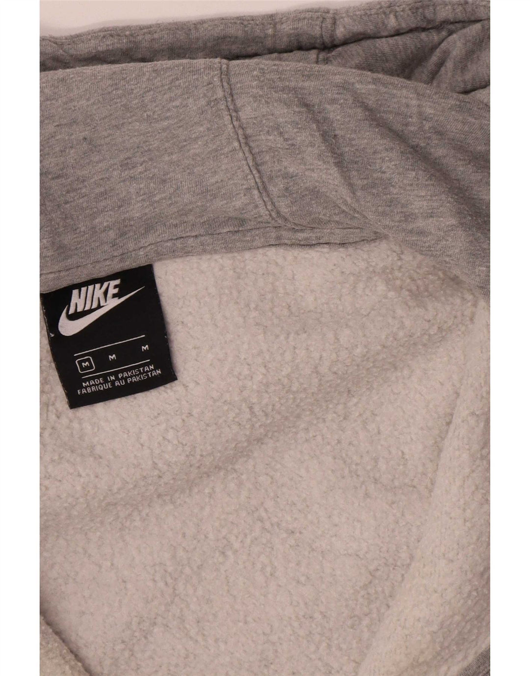 Nike hættetrøje med lynlås til mænd Medium Grey Flecked Bomuld