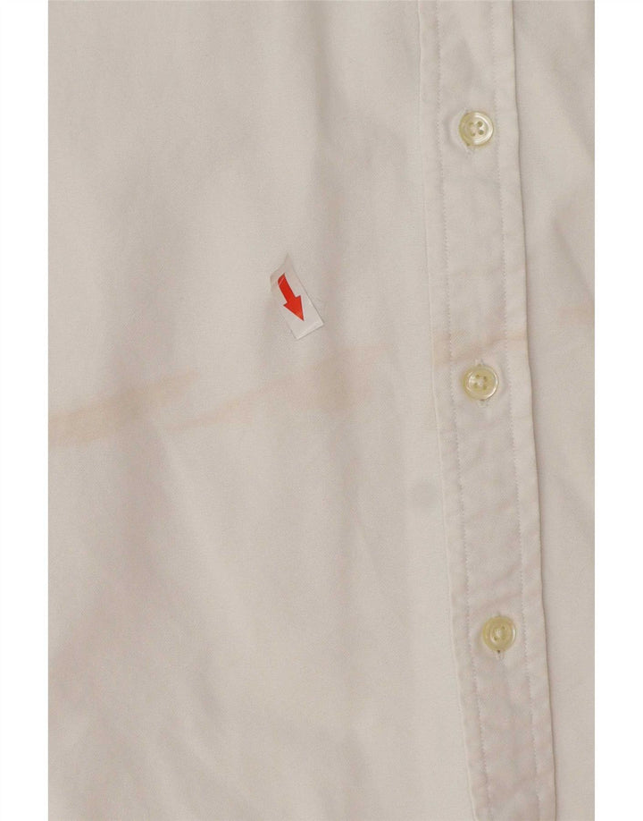Ralph Lauren Herre Slim Fit skjorte lille hvid bomuld