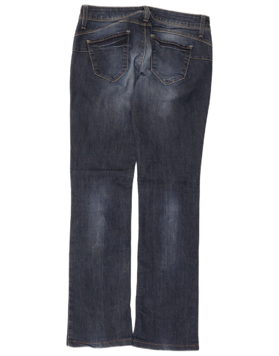 Benetton Dame Bootcut Jeans W28 L30 Blå