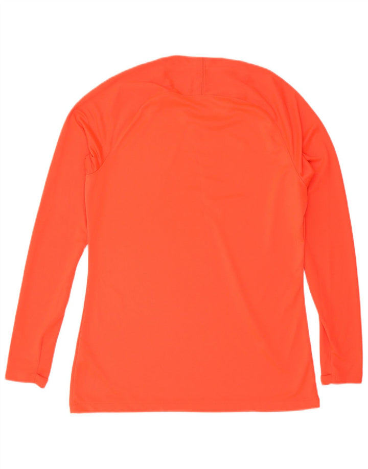 Nike Herre Dri Fit Top Langærmet Stor Orange