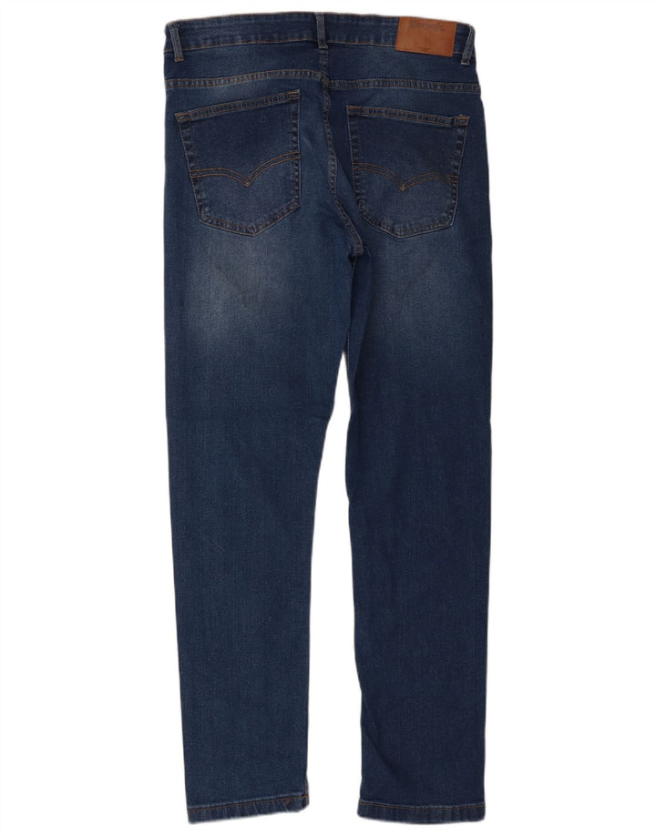 Bænk Herre Slim Jeans W32 L30 Blå Bomuld