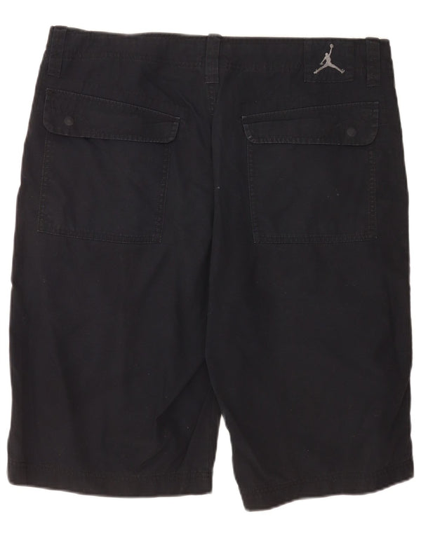 Jordan Herre Bermuda Shorts XL W34 Sort Bomuld